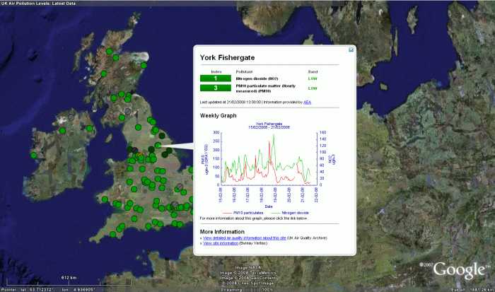 UK Air Quality Archive sample image